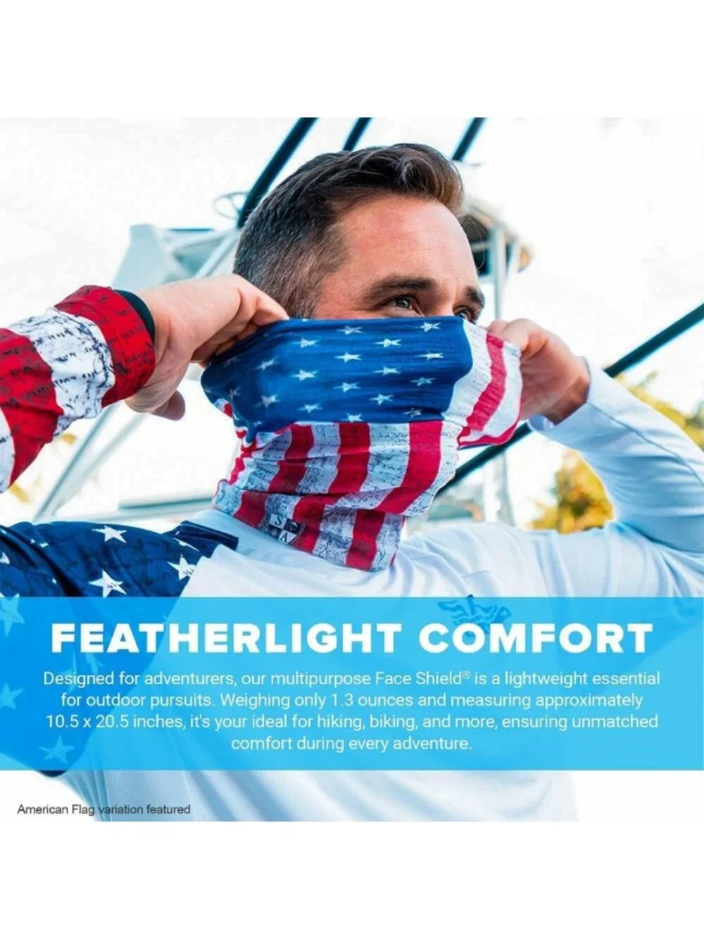 5-Pack UV Face Shields & Neck Gaiters | UV 30+ Balaclava for Outdoor Adventures